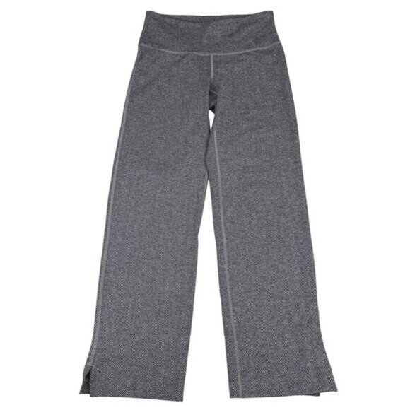 LULULEMON Women's City Kick It Pant Sz 4 Gray Giant Herringbone Made in USA - Picture 3 of 8